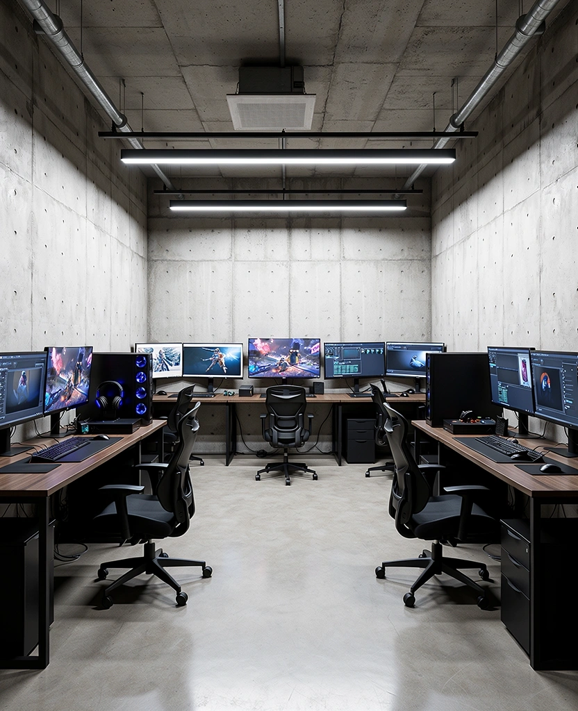 Nefiqz Game Studio interior